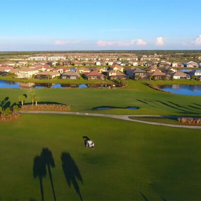 Aerial vide of Lakewood National