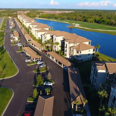 Aerial vide of Lakewood National