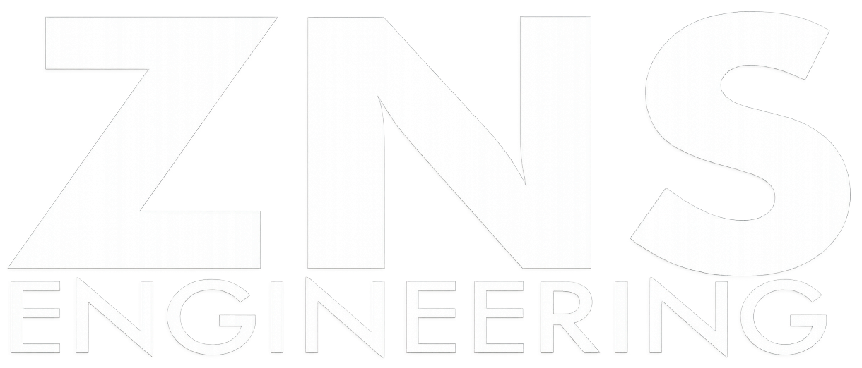 ZNS Engineering logo white